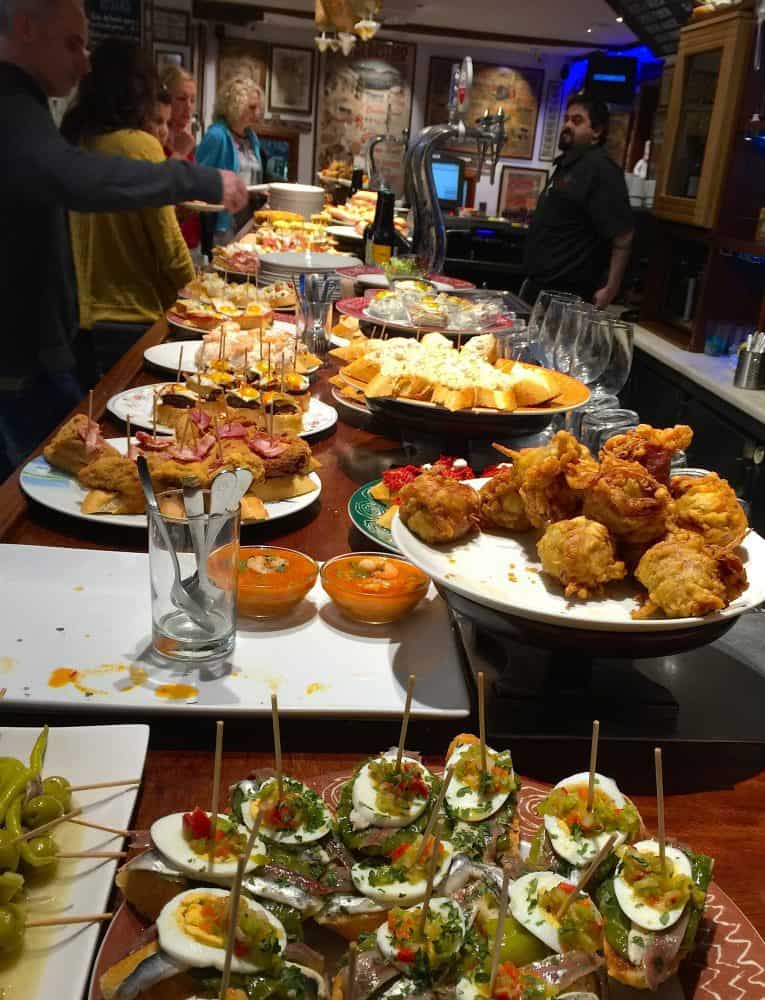 The locals love their pintxo photo by JRN. Vitoria-Gasteiz.