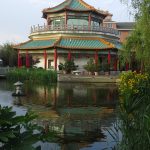 Pagoda Garden in Freemason District of Norfolk.