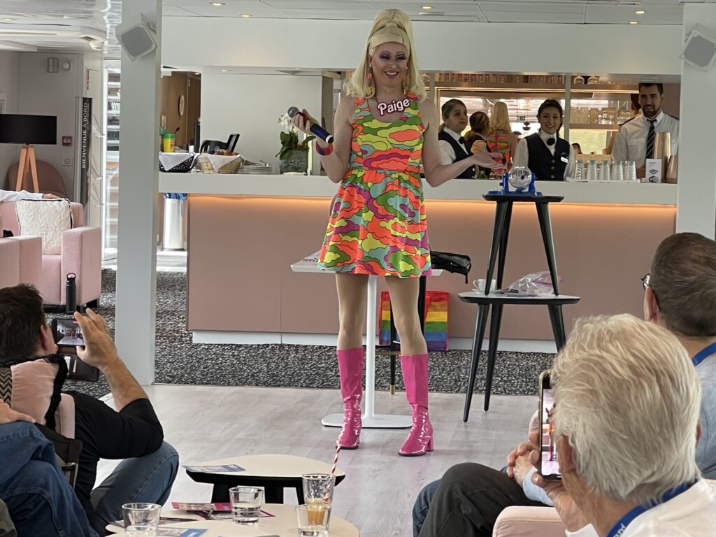 Page Turner, drag queen from NYC