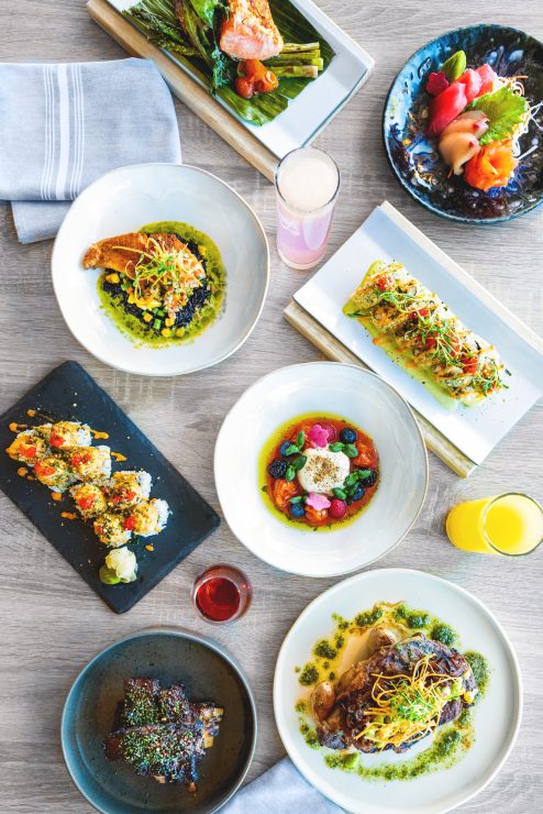 Woven is a fusion of cuisines from the Pacific Islands, with Northwest ingredients and Native American staples.