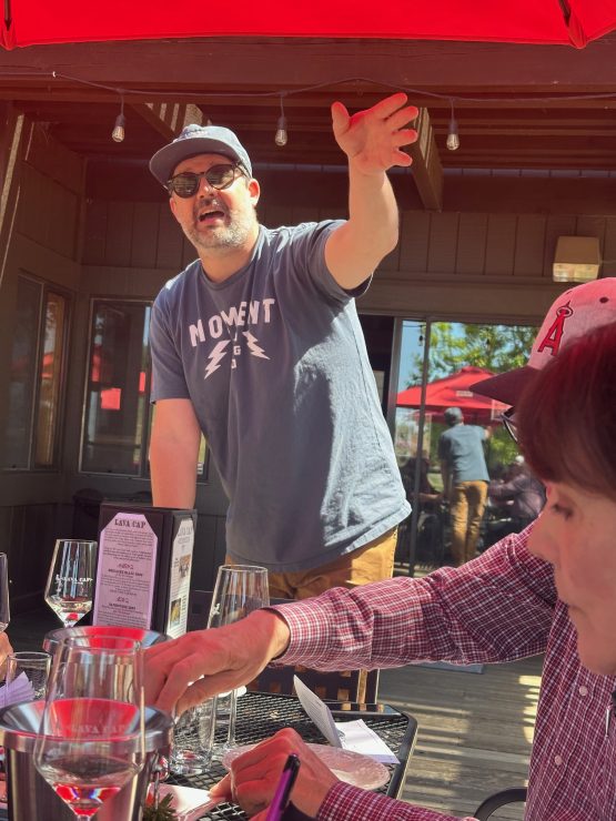 Nolan Jones of Lava Cap Winerey
