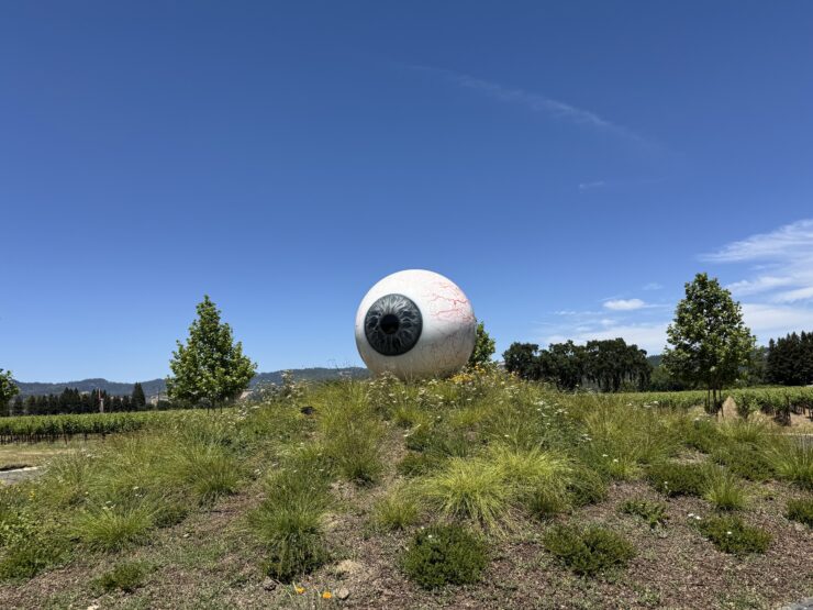 JCB Eye, iconic symbol of Raymond Vineyards