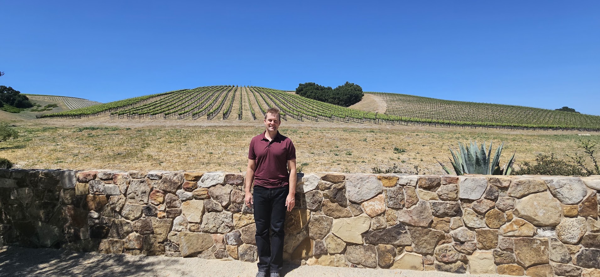 Touring the grounds at Niner