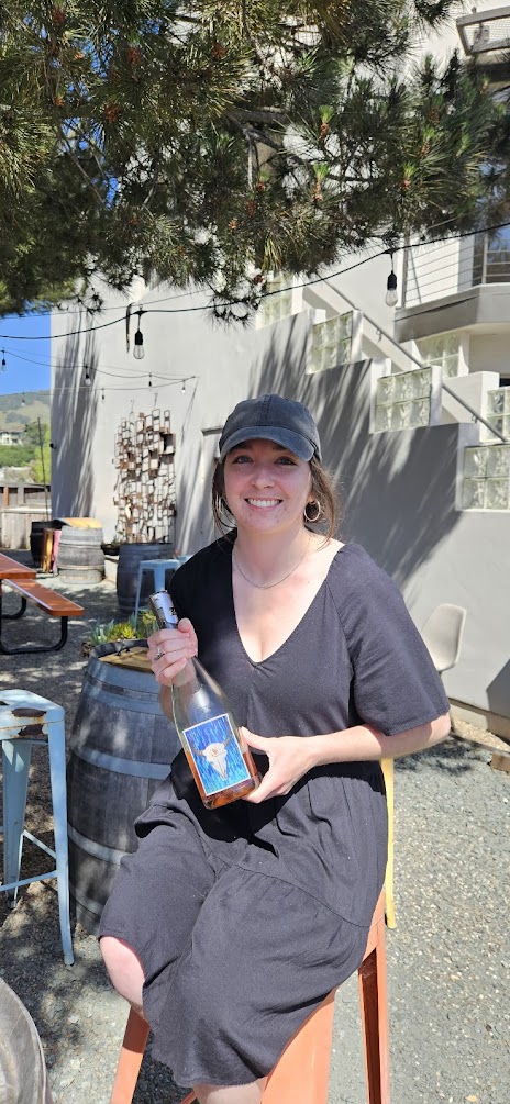 tasting with owner of Sinor in Avila Beach