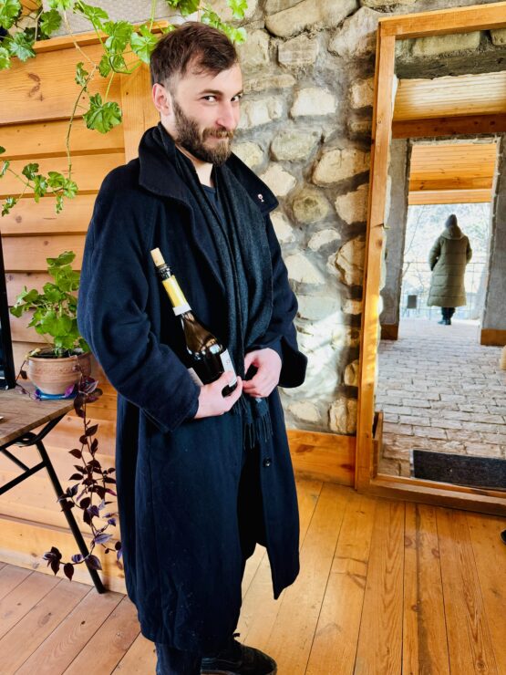 One of Georgia's sommeliers, Kakheti, Georgia