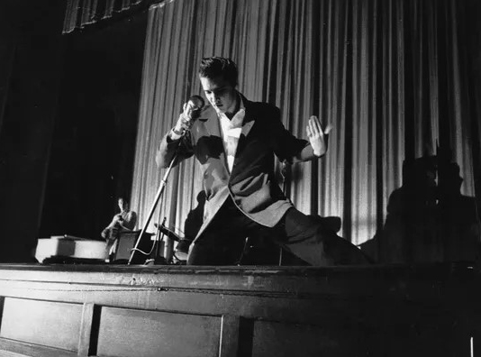 Elvis Presley at the Florida Theatre.