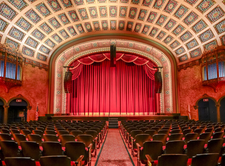 Lavishly restored Florida Theatre.