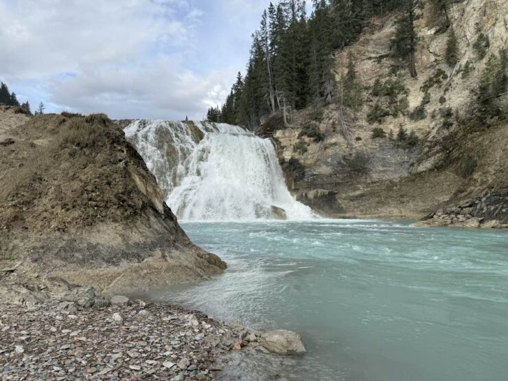 Base of Wapta Falls