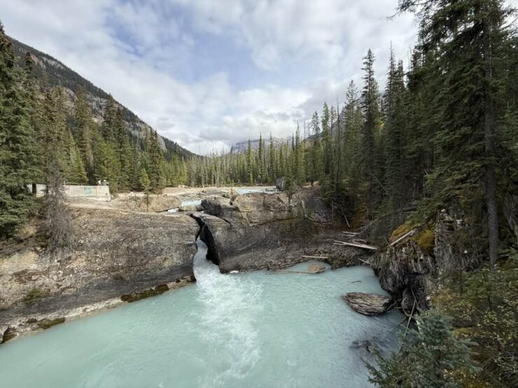 Natural Bridge in Yoho National Park
