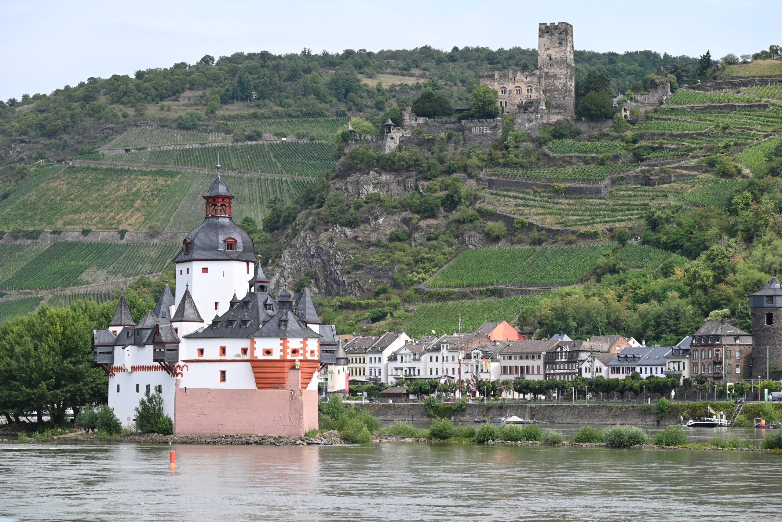 Wine tasting in the Rhine Gorge region