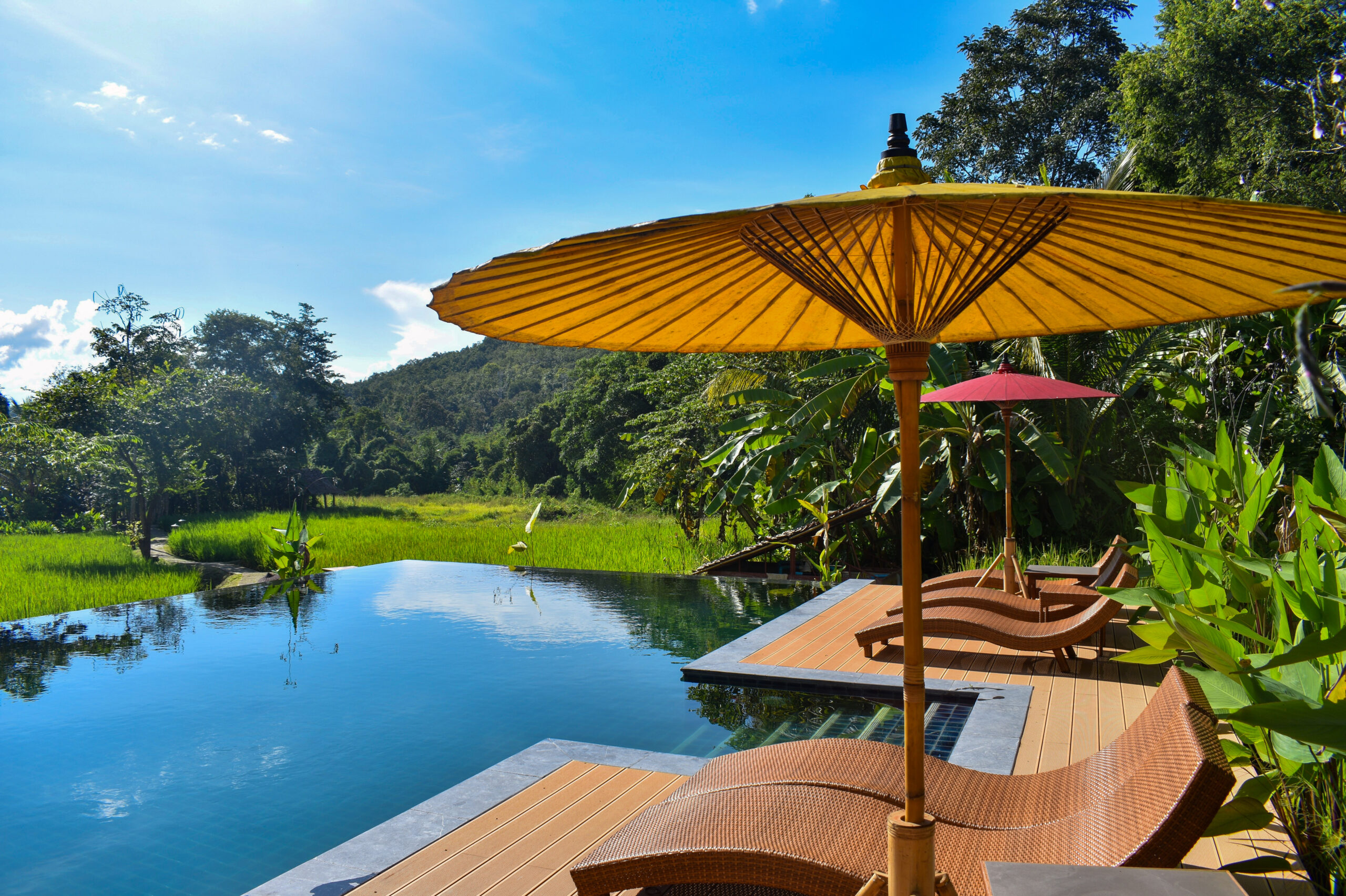 Fern Resort pool, Mae Hong Son