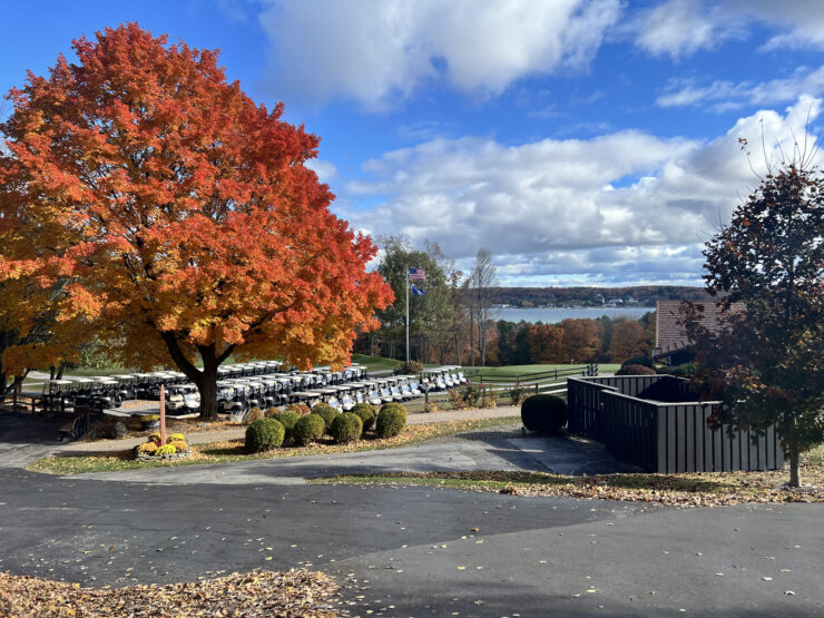 View of Green Bay in Ephraim, Wisconsin