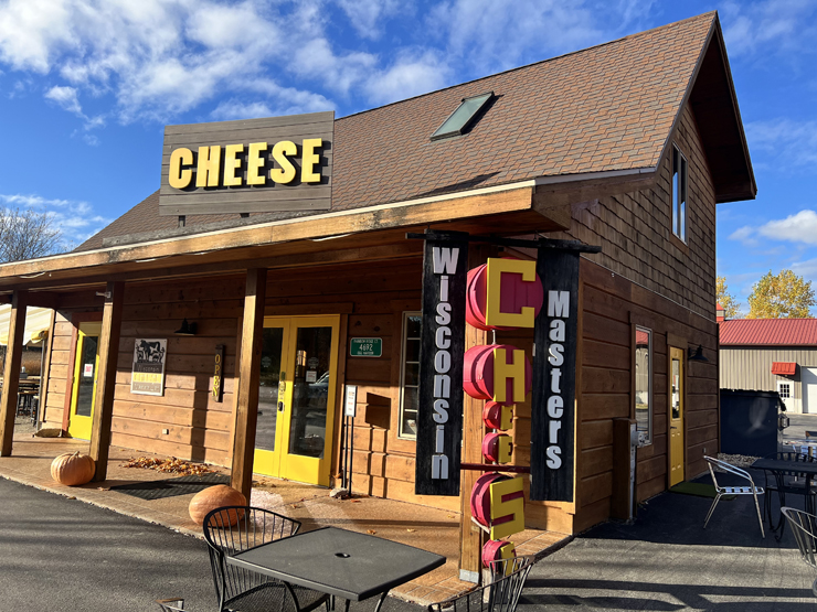 The Wisconsin Cheese Masters Store in Egg Harbor, Door County, Wisconsin