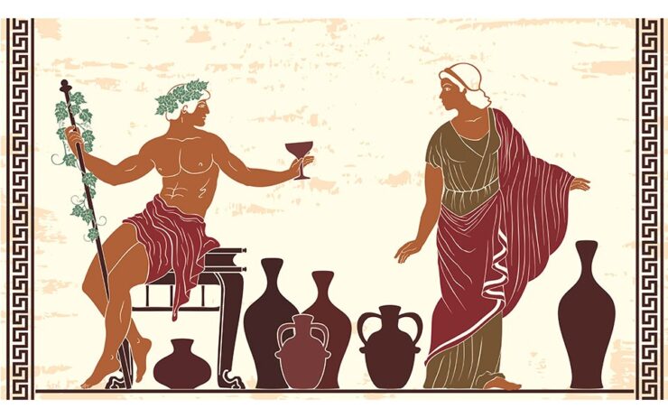 Dionysus, Greek Wine Festival on the Peloponnese