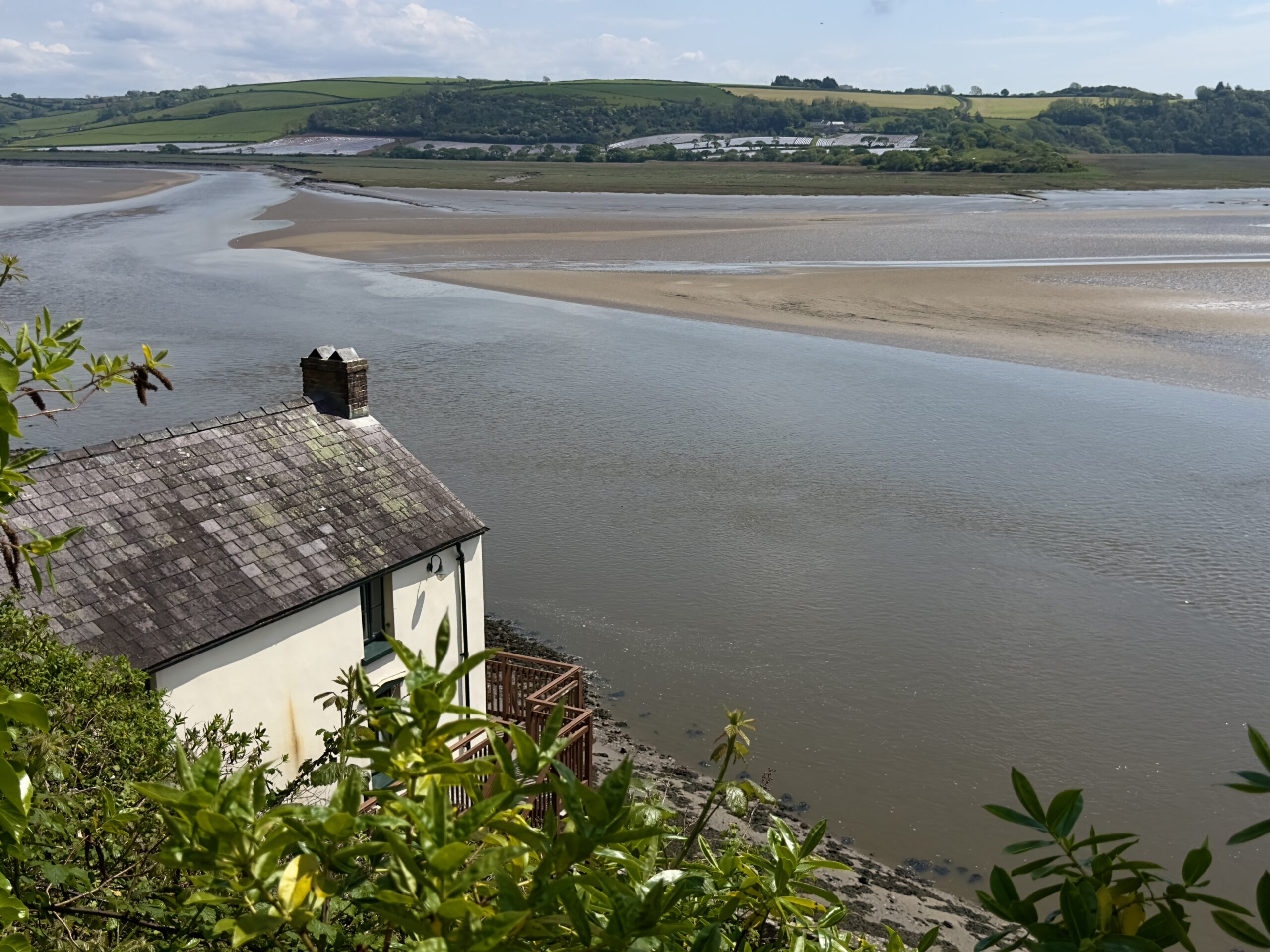 Dylan Thomas' writing shed in Laugharne, Wales