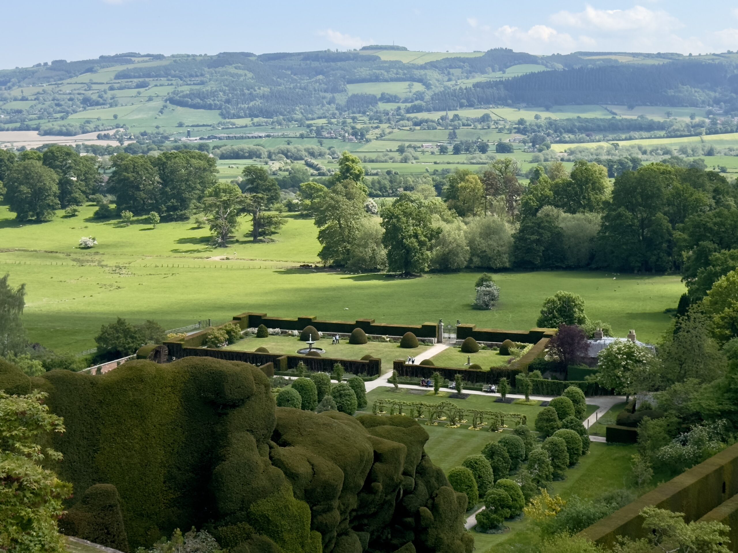 Glorious gardens at Powis Castle