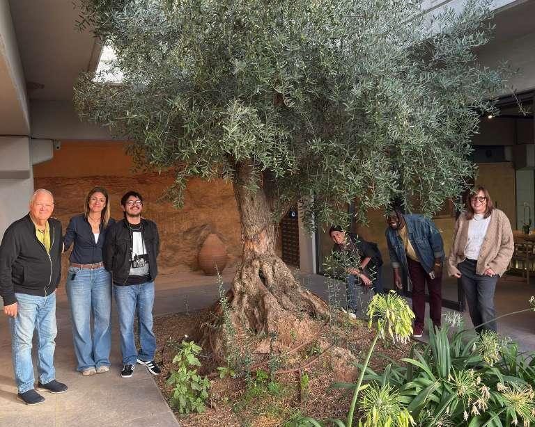 touring the facility at Cuadrat Valley