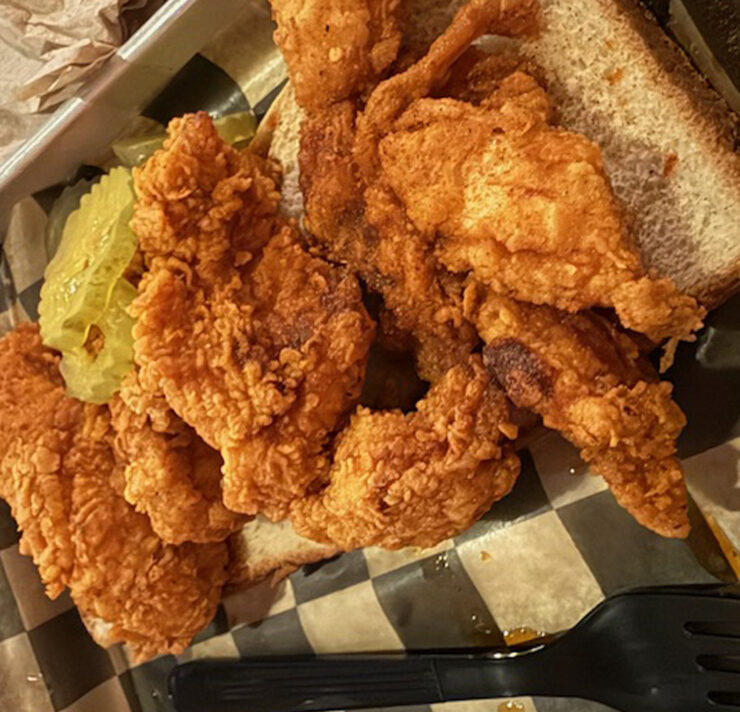 Nashville hot chicken