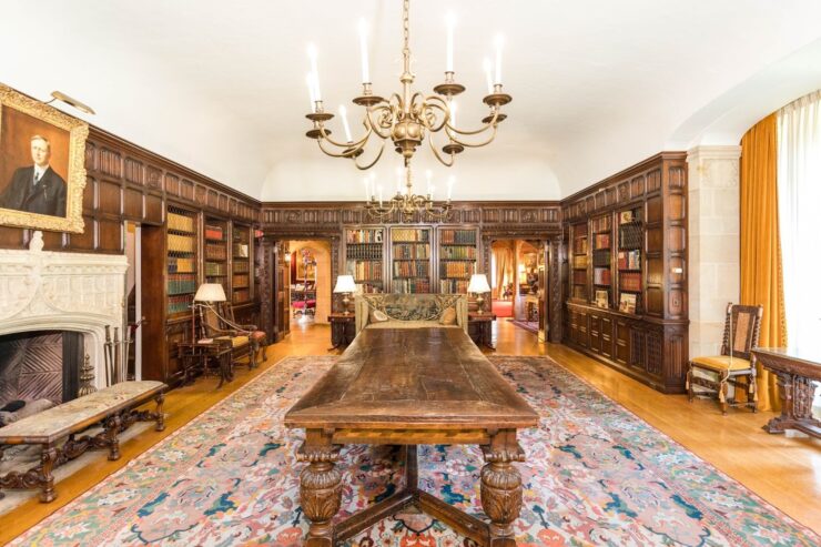 Photo of the Library within Meadow Brook