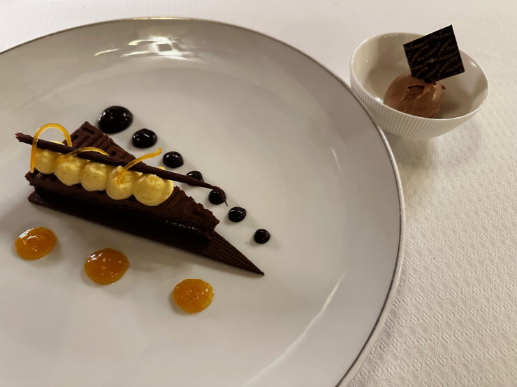 chocolate tart