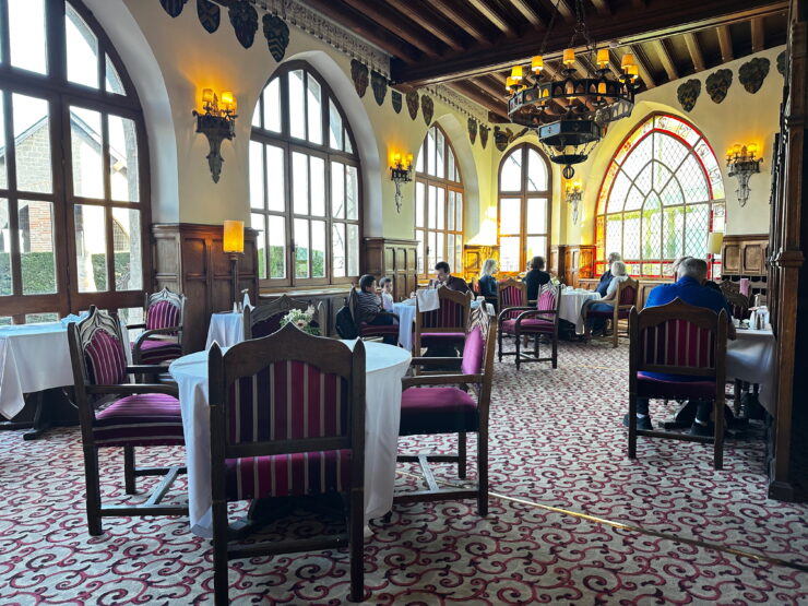 Hotel de la Cite dining room