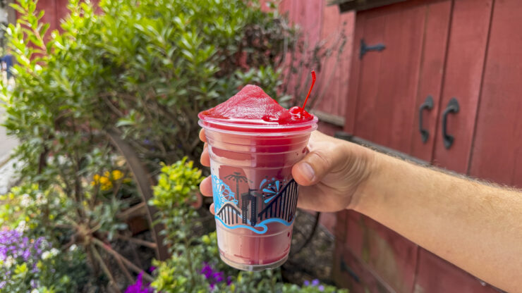 Knott's Boysenberry Festival bourbon slush