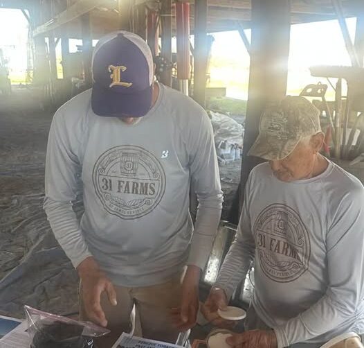 Ricky and Derek Roussel at 31 Farms