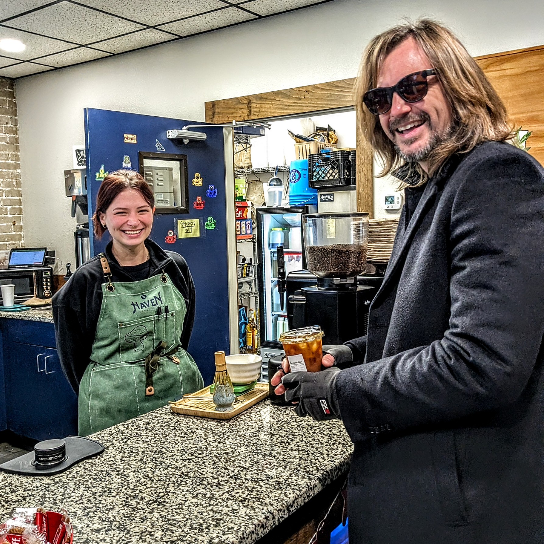 Getting Coffee at Haven Coffee Roasters