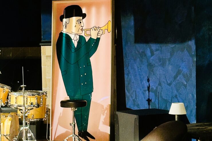 Gustav's jazz club in the Amerikalinjen Hotel.