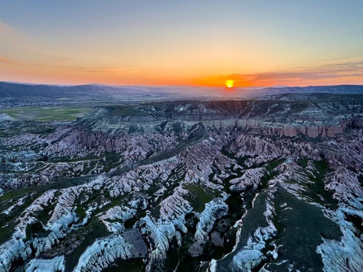 Cappadocia sunrise from balloon © Joelle Machia