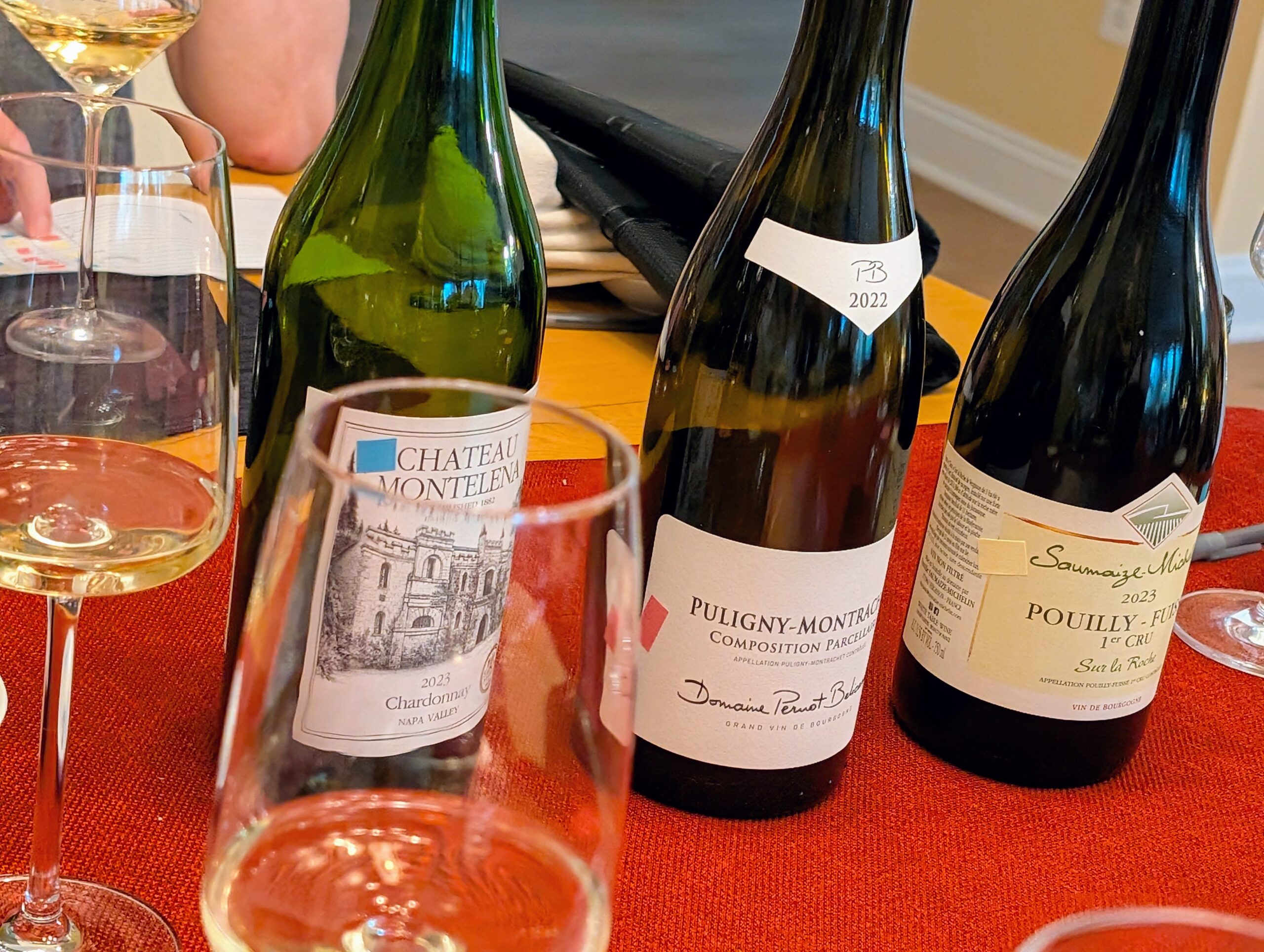 The winning bottles of the Judgment of the Shenandoah Valley