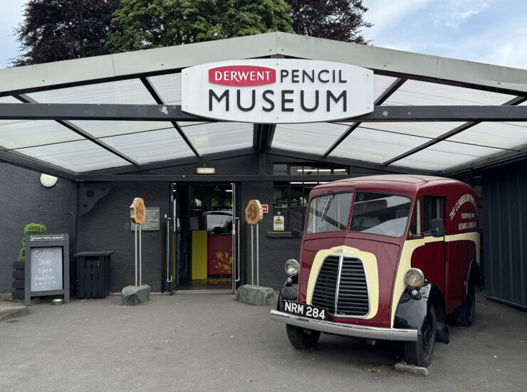 Entrance to Derwent Pencil Museum, Keswick, England