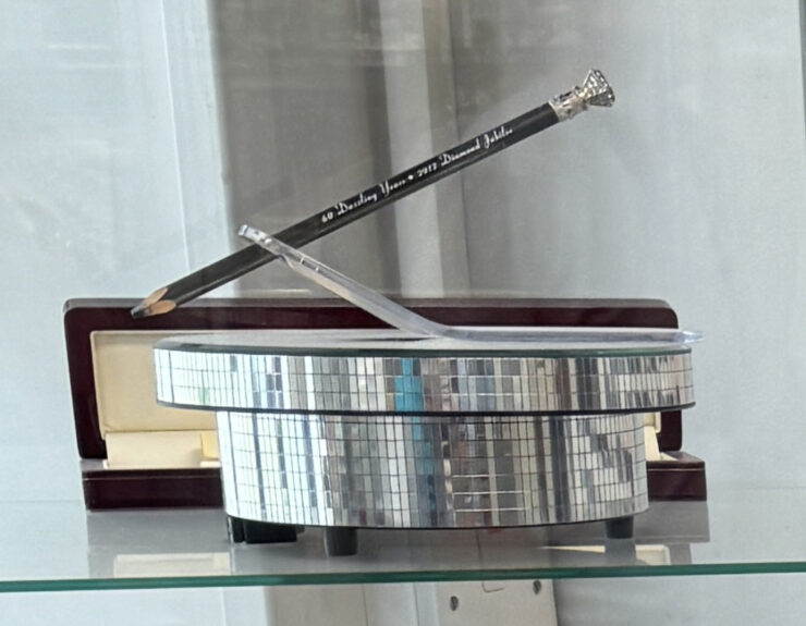 Commemorative pencil for Queen Elizabeth's Diamond Jubilee