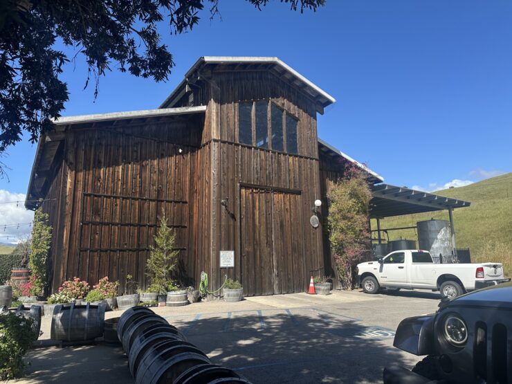 Harmony Cellars barn