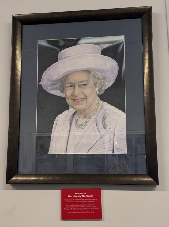 Her Majesty The Queen Pencil Portrait to celebrate the 2012 Diamond Jubilee