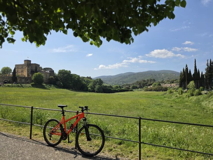 The meadows in Lourmarin