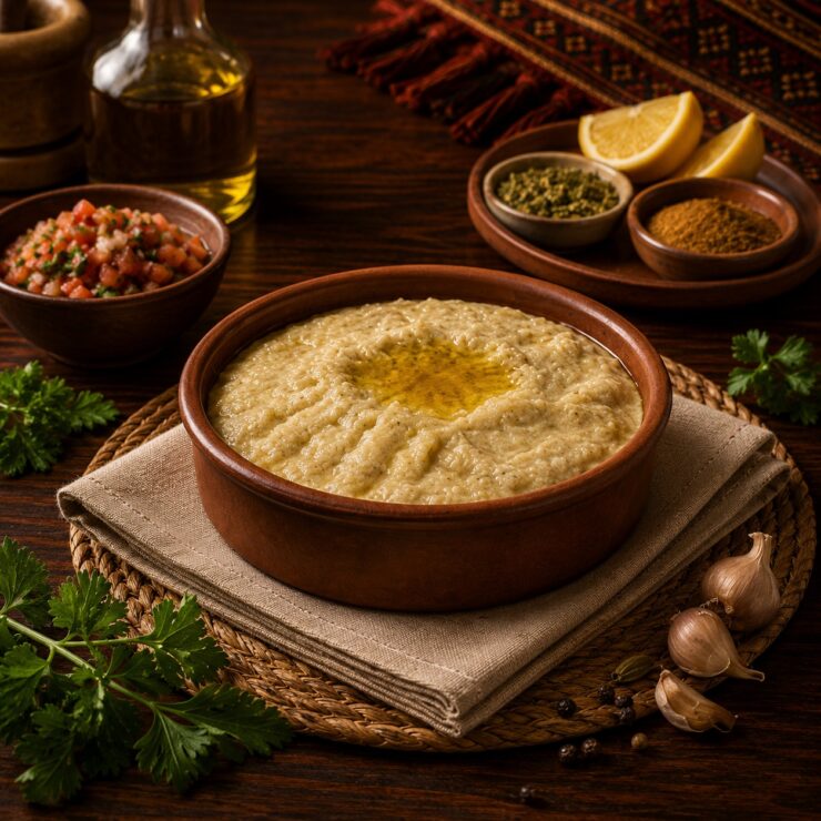 Flavors of Oman - Arsiya is mashed rice with chicken or meat