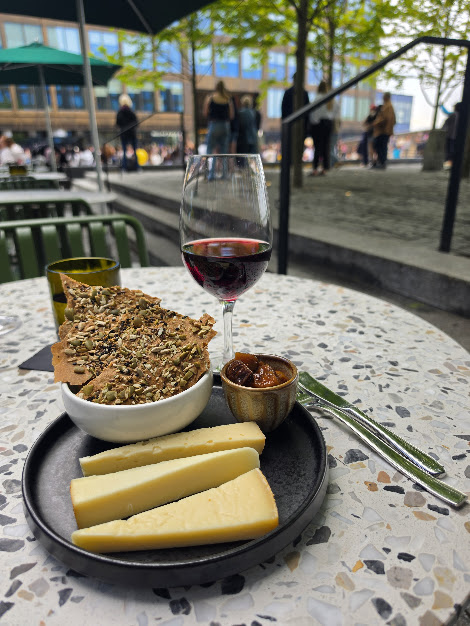 Appetizer at Peacock Wine Bar