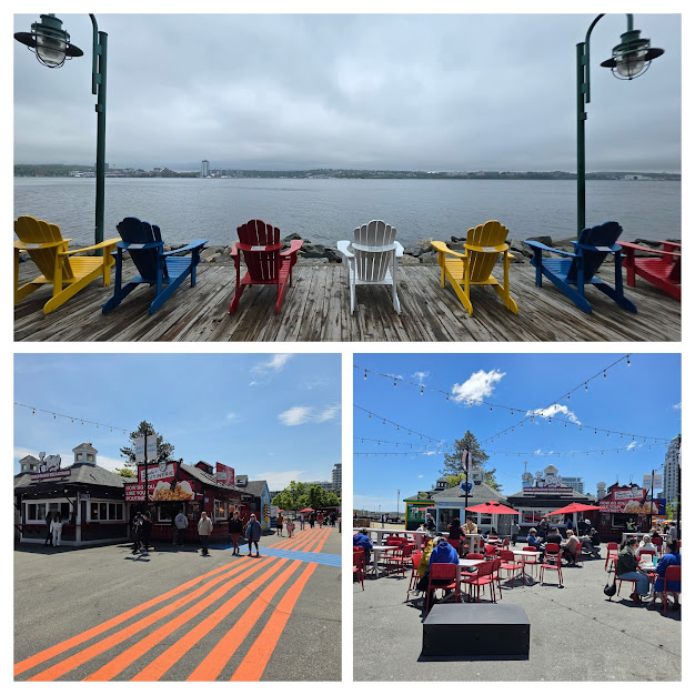 The boardwalk in Halifax