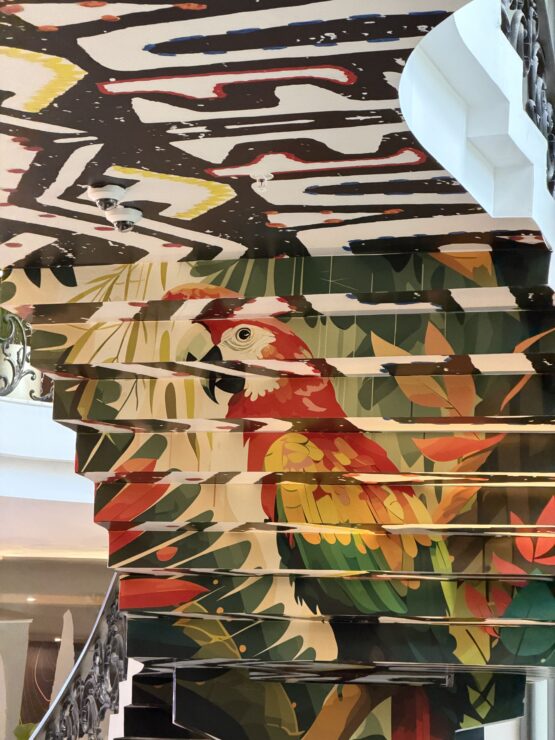 stair details at Renaissance Panama City