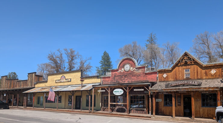 The Wild West comes alive in Winthrop.© Susie Wall