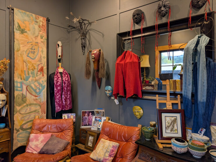 Visit talented artisans like Sara Ashford in Culler Studio at TwispWorks. © Susie Wall