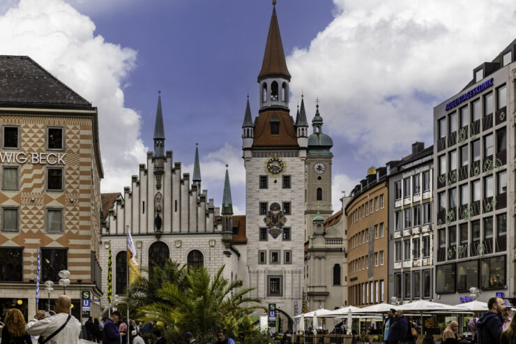 Altes Haus on Marienplatz in Munich