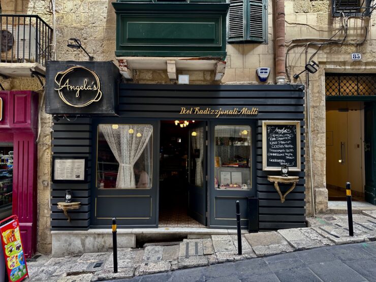 Angela's restaurant in Valletta, Malta serves traditional Maltese fare