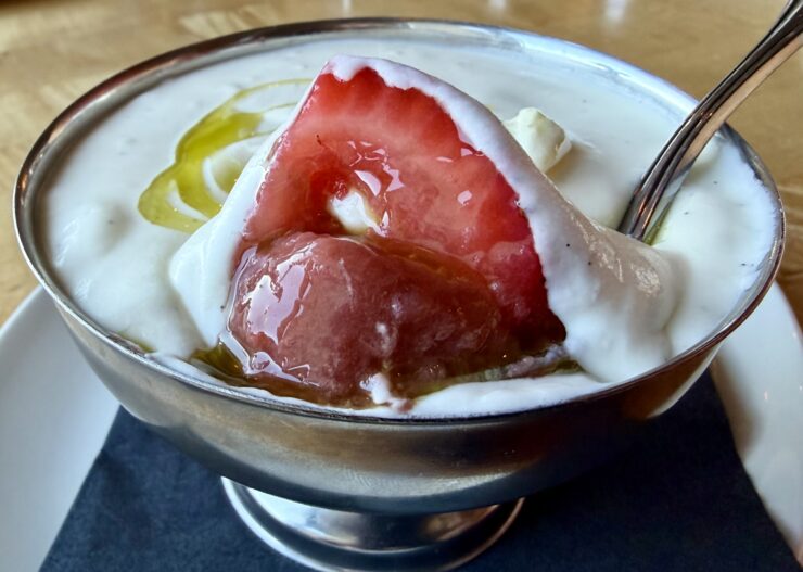 Strawberry Rhubarb Parfait © Susan Greenberg