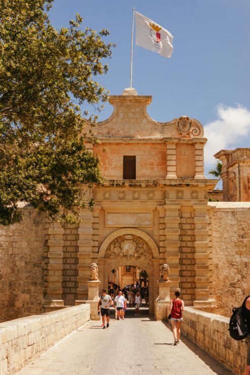 The main gate of Mdina, Malta's ancient capital, is recognizable from Game of Thrones
