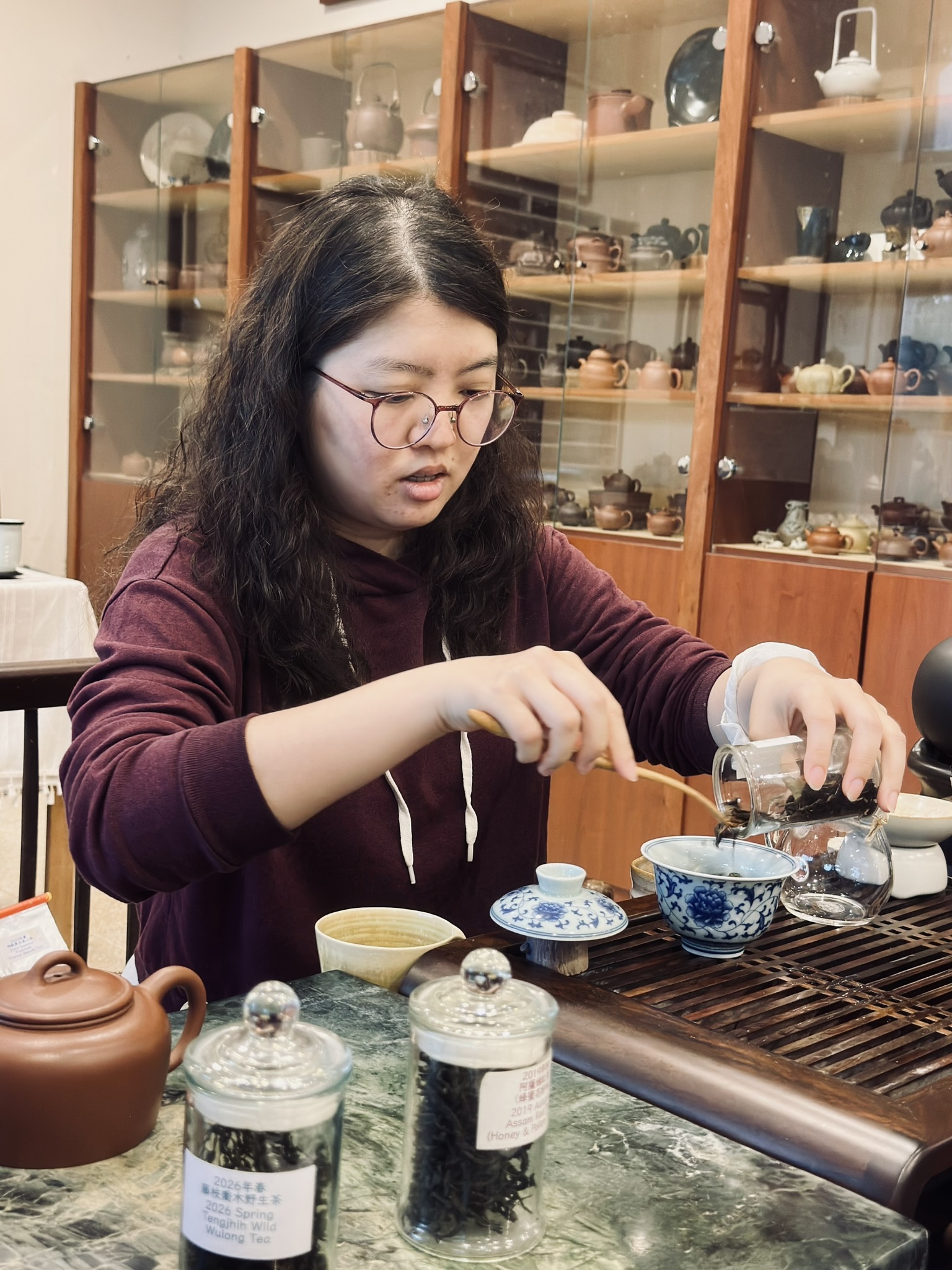 Tea Ceremony at Tea Master Chang Nai-Miao Memorial Hall