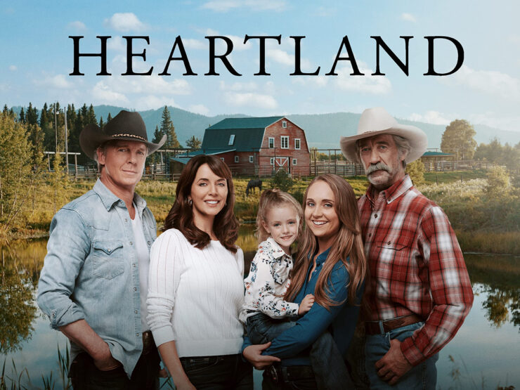 Heartland TV Show group photo of cast members.