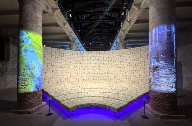 Bienale 2025 exhibit in Venice