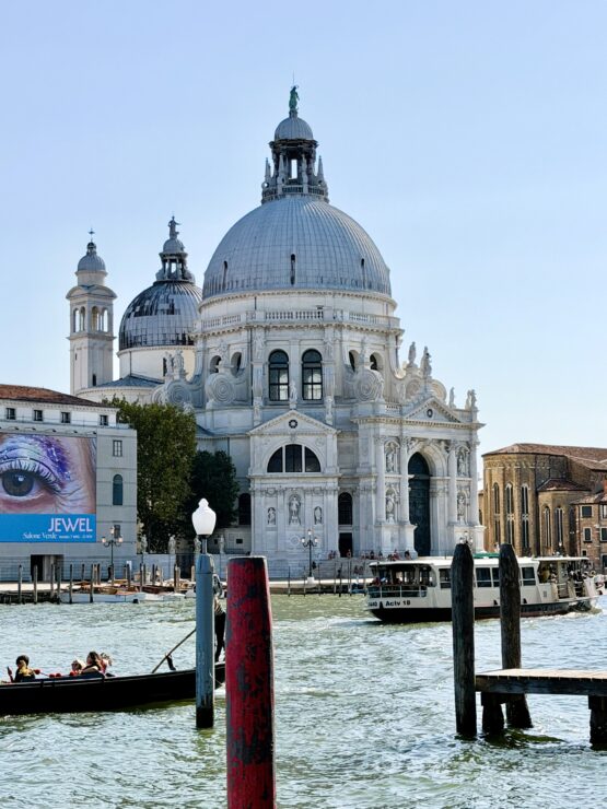 Santa Maria della Salute Baroque Church in Venice